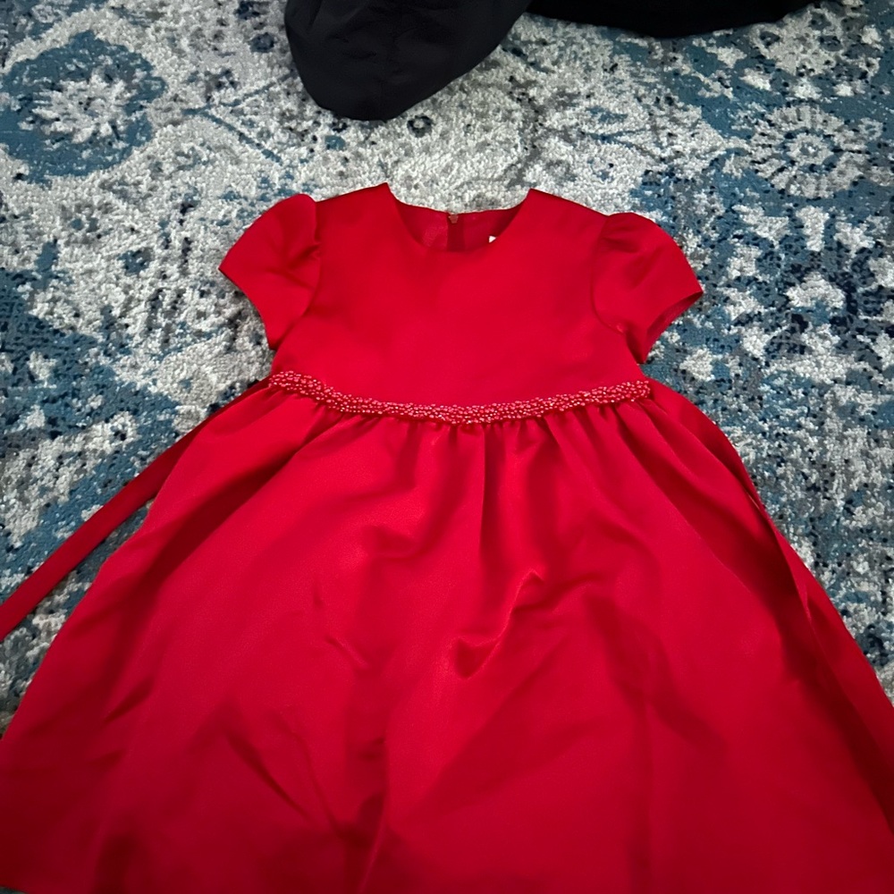 Rare Editions Red Formal Kids Dress